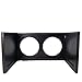 Petsfit Raised Dog Bowls for Large Dogs Wooden Dog Food Stand with 2 Stainless Steel Bowls 21 x 12 x15 Inch