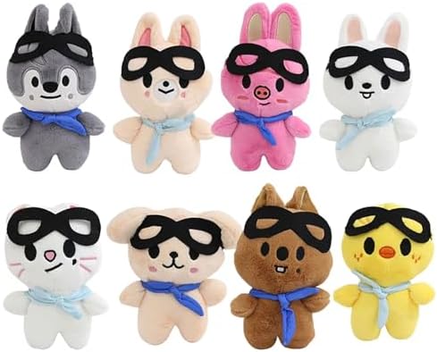 Amazon.com: RHEETADA 8 PCS Skzoo Keychains Pilots SKZ Plush