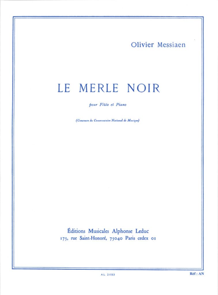 Olivier Messiaen: le Merle Noir