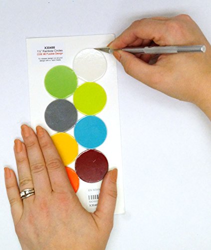 3 Circle+Rainbow+Assortment+Fusible+Pre+Cut