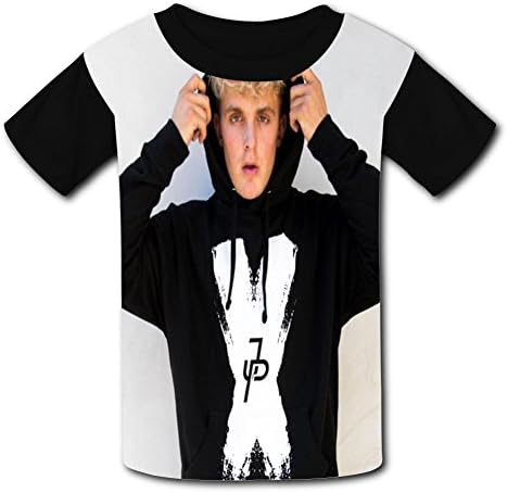 Jake Team 10 Paul 3D Print Youth T-Shirts Crew Neck Kids Tees