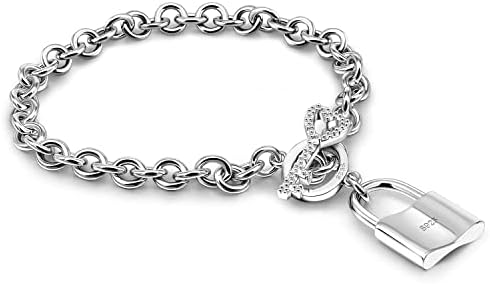Amazon.com: Sonia Jewels Solid 925 Sterling Silver 9mm Figaro Link