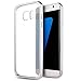 Galaxy S7 Edge Case, YEONPHOM Hybrid Shock-Absorption Electroplate Plating TPU Bumper and Anti-Scratch Cover With Clear Back For Samsung Galaxy S7 Edge - Silver