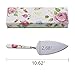 Selina Professional Pie Server, Cake, Desert Slice Cutter and Serve Flexible Pastry Utensil Cake Knife Flatware Multi Function Mirror Finished,Stainless Steel