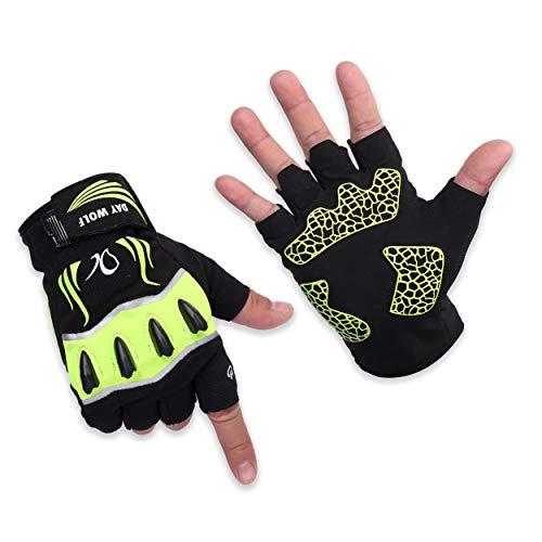 LED Flashlight Gloves Rechargeable 3 LED Modes Bright Torch High Lumens