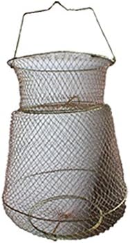 Ebow Floating Wire Basket, Collapsible Fishing net cage