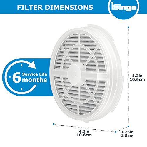 GL2103 True HEPA Replacement Filter For RIGOGLIOSO GL2103, JINPUS GL