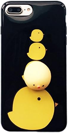 iPhone 6 / 6s Case, Tricess 3D Cute Soft Silicone Squishy Chick Phone Case for iPhone 6 / 6s (4.7 Inch)