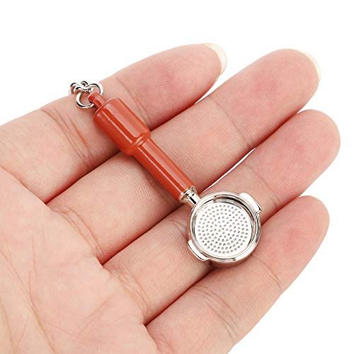 Jimfoty Bottomless Portafilter, Coffee Bottomless Filter Holder Powder Hammer Semi-Automatic Coffee Machine Filter Accessories