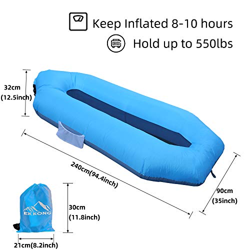 EKKONG Wasserdichtes Aufblasbares Sofa – Bild 2
