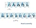 Boss Baby Happy Birthday Banner for Kids Birthday Party Decoration,Includes 13 Pieces Well Designed Flags.