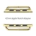 Apple Watch Adapter, Oittm Stainless Steel Apple Watch Band Connection Adaptor with Screwdriver Tools for Apple Watch & Sport & Edition (Gold 42mm)