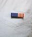 US American Flag Veteran Pin - Made in USA