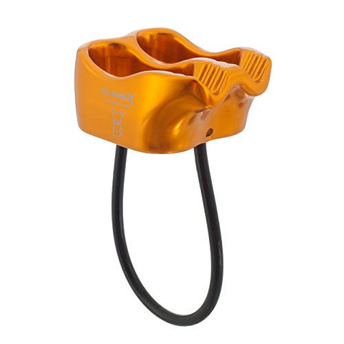 Climb X V-Max Belay Device (Yellow)