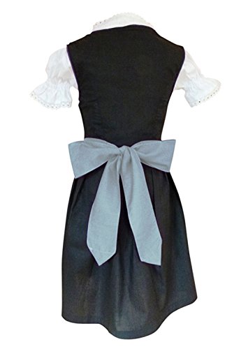 Children Dirndl Dik06 3 pcs. Size 10, Oktoberfest drindle-s dress-es costume-s - Thumbnail 6