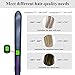 NAIYO Hair Straightening Irons Hair Professional Salon Hair Straightener Argan Oil Tourmaline Ceramic Titanium Straightening Flat Iron for Healthy Stylingthumb 2