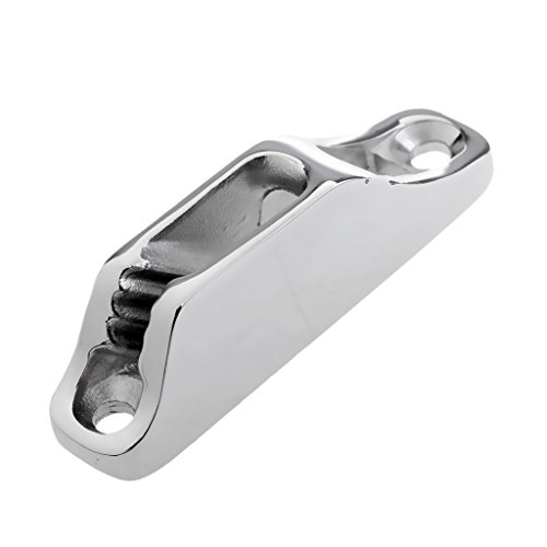 Dovewill Strong Durable Boat Clam Cleat Rope Cleat Boat Parts Sailboat Yatch Hardware - Marine Grade 316 Stainless Steel