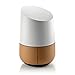 Aresh for Google Bluetooth Intelligent Voice Assistant Base,Portable Speaker Sound Stand for Google (Brown)