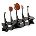 b.m.c BMC Black Acrylic 5 Slot Luminous Perfecting Curve Makeup Brush Holder Stand