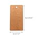 G2PLUS 100PCS Kraft Paper Gift Tags with String,3.5