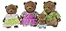 Li'l Woodzeez – Healthnuggle Bear Family Set – 4 Collectible Doll Figures with Storybook – Encourages Imaginative Pretend Play – A Wonderful Gift for Children 3+ Years