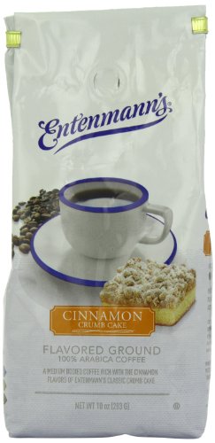 Entenmann's Ground Coffee, Cinnamon Crumb Cake, 10 Ounce