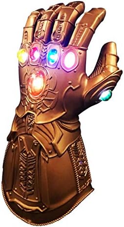 Wanxida Thanos Gloves, Avengers Infinity Gloves for Avengers Souvenir Thanos Cosplay Latex Gloves Halloween Party Accessories