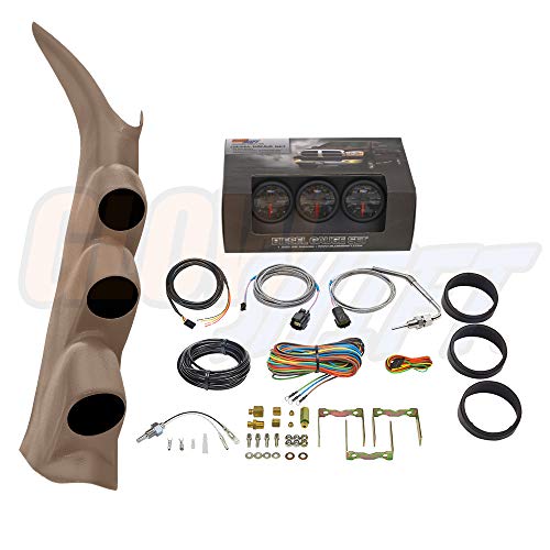 GlowShift Diesel Gauge Package for 20002006 Chevrolet Silverado