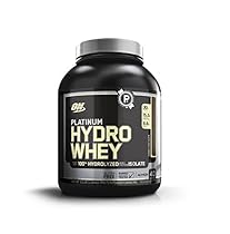 Optimum Nutrition Platinum Hydrowhey Protein Powder, 100% Hydrolyzed Whey Protein Powder, Flavor: Turbo Chocolate, 3.5 Pounds