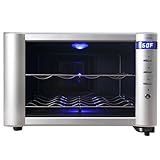 Firebird New 8-Bottle Thermoelectric Quiet Operation Wine Cooler Cellar Chiller Refrigerator