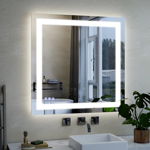 VooBang Square Bathroom Mirror Lights 30 X