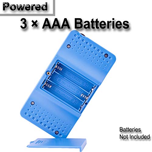 AOKLEE Portable Handheld Game for Kids Adults Preloaded 168 Classic Retro with 2.5'' Color 3.5 MM Headphone Jack and TV Output Display Seniors Handheld Games (Blue) - Thumbnail 5