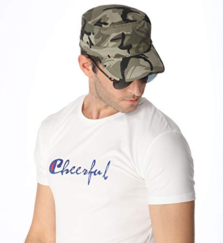 Bluemary Vintage Distressed Baseball Cap, 100% Cotton Novelty Hats, Adjustable Size Hat for Men Women (BUC02)