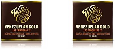 (2 PACK) - Willies Venezuelan Las Chincheras Dark 72% Chocolate | 80g | 2 PACK - SUPER SAVER - SAVE MONEY