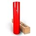 VViViD Red Gloss 3 Inches x 4 Inches Sample Vinyl Wrap with Air Release Technology
