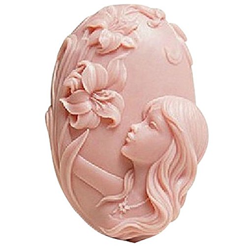 3D Flower Fairy Craft Art Silicone Soap Mold Craft Molds DIY Handmade Candle Mold Chocolate Mold Moulds
