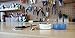 humangear GoTubb | Hard Container | Easy Open | Food-Safe Material, Clear/Blue, Large