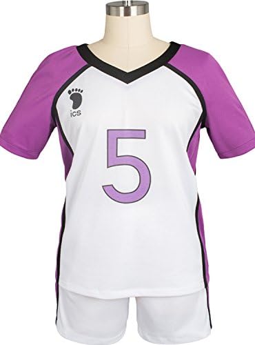 Caleshop High School Outfit Suit Uniform Satori Tendo #5 Sportswear Shorts Top Cosplay Costume