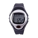 HDE Fitness Sport Pulse Sensor Watch with Heart Rate Monitor and Calorie Counter
