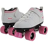 Chicago Bullet Ladies Speed Roller Skate â€“White Size 8