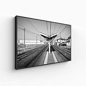 Canvas Wall Art for Living Room, Bedroom Building Framed Canvas Prints for Home Decoration Ready to Hang - 16x24 inches