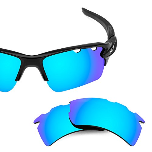 Revant Replacement Lenses for Oakley Flak 2.0 XL Polarized Ice Blue MirrorShield