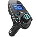 FM Transmitter, Ronxs Bluetooth FM Transmitter Wireless Radio Car Kit Adapter W TF Card Slot and 2 USB Charger Ports Support USB Flash Drive and Micro SD Card (Tomight Version)