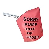 Sorry Pump Out of Order Service Gas Cover Reusable