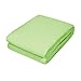 HollyHOME Solid Color Bed Quilt for Twin Size Bed Blanket, Lime Green