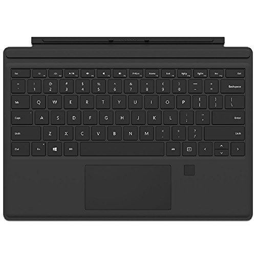 Microsoft Surface Pro Type Cover with Fingerprint ID (Black)
