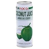 Foco, Juice Coconut, 17.6-Ounce (24 Pack)