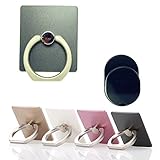 Kickstand, Universal Ring Stand /360 Degree Rotating/ + Car Holder Mount Anti Drop iRing for iPhone, iPad, iPod, Touch, Android, Samsung Galaxy Note Tab, Nokia, LG, HTC (Dark Gray)