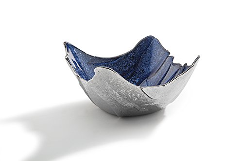 image for Studio Silversmiths Blue & Silver SQ Bowl Bulk