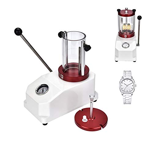 Salmue Watch Waterproof Test Tool, Watch Case Resistance Pressure Tester, 2 Watches Watch Case Resistance Measuring Tools Water Resistant Tester Tool for Waterproofness Testing